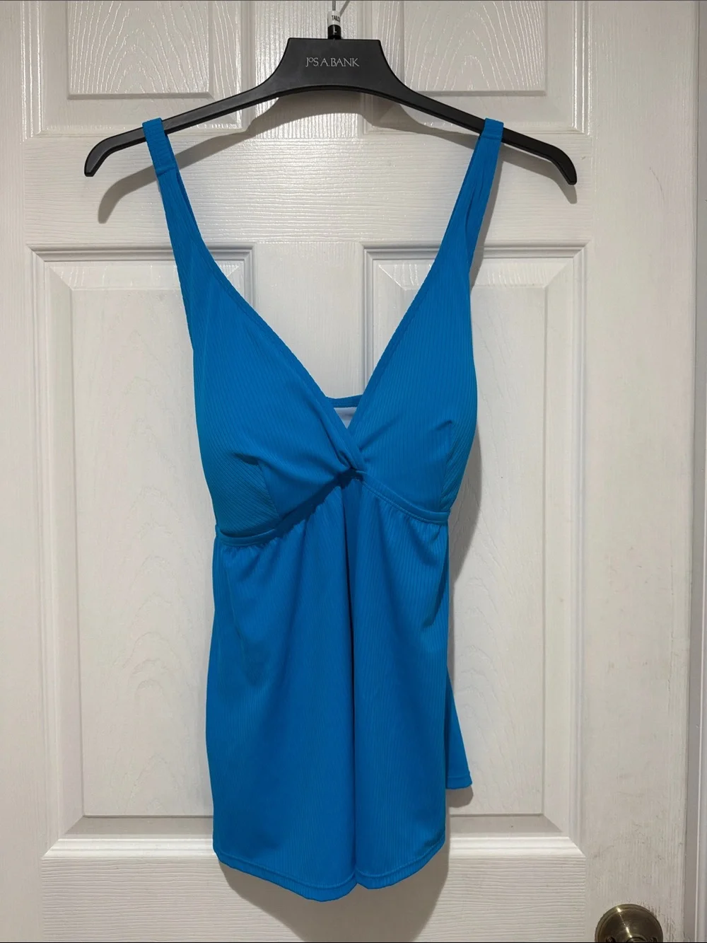 torrid Bright Blue Twist-Front One-Piece Swim